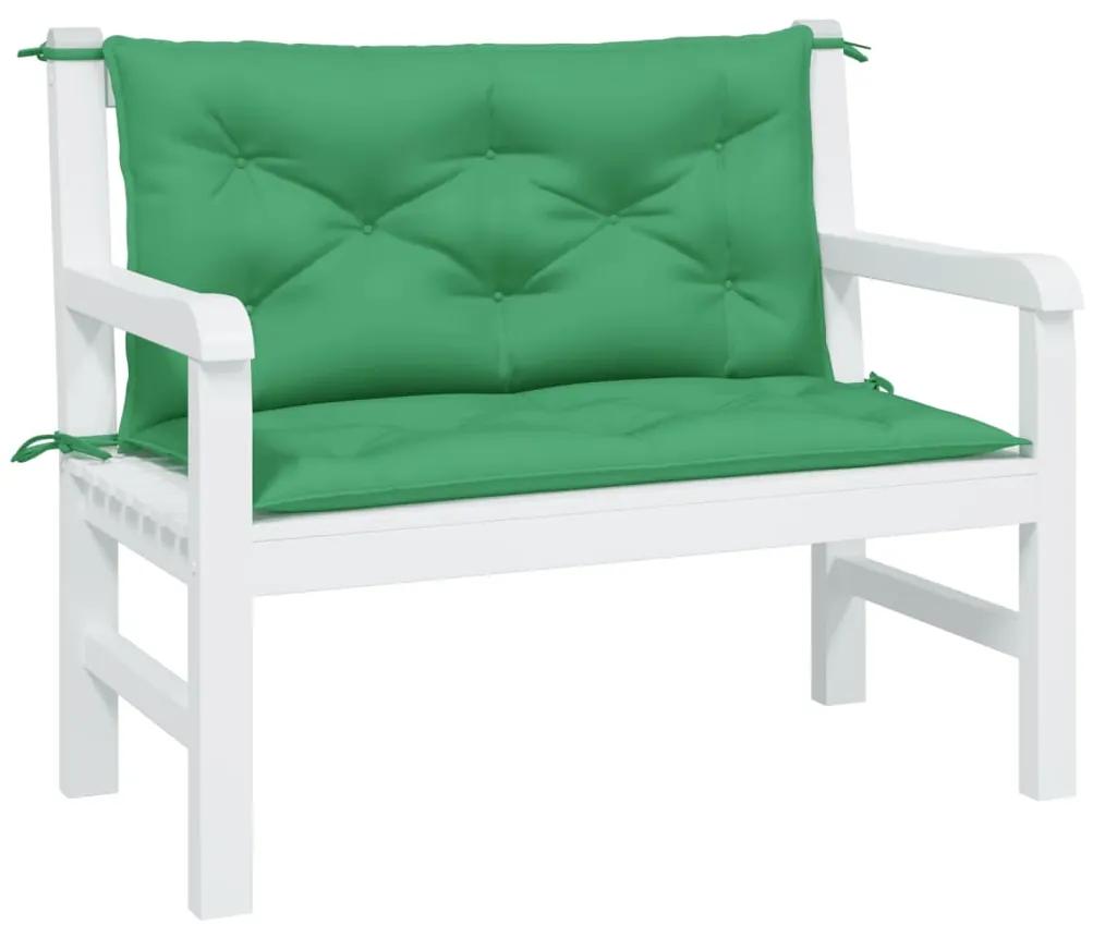 vidaXL Kussen voor schommelstoel 100 cm stof groen