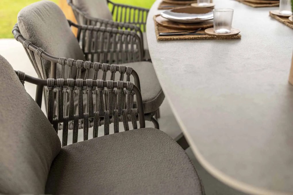 4 Seasons Outdoor Capalbio tuinstoel terre SALE Tuinstoel bruin weerbestendig