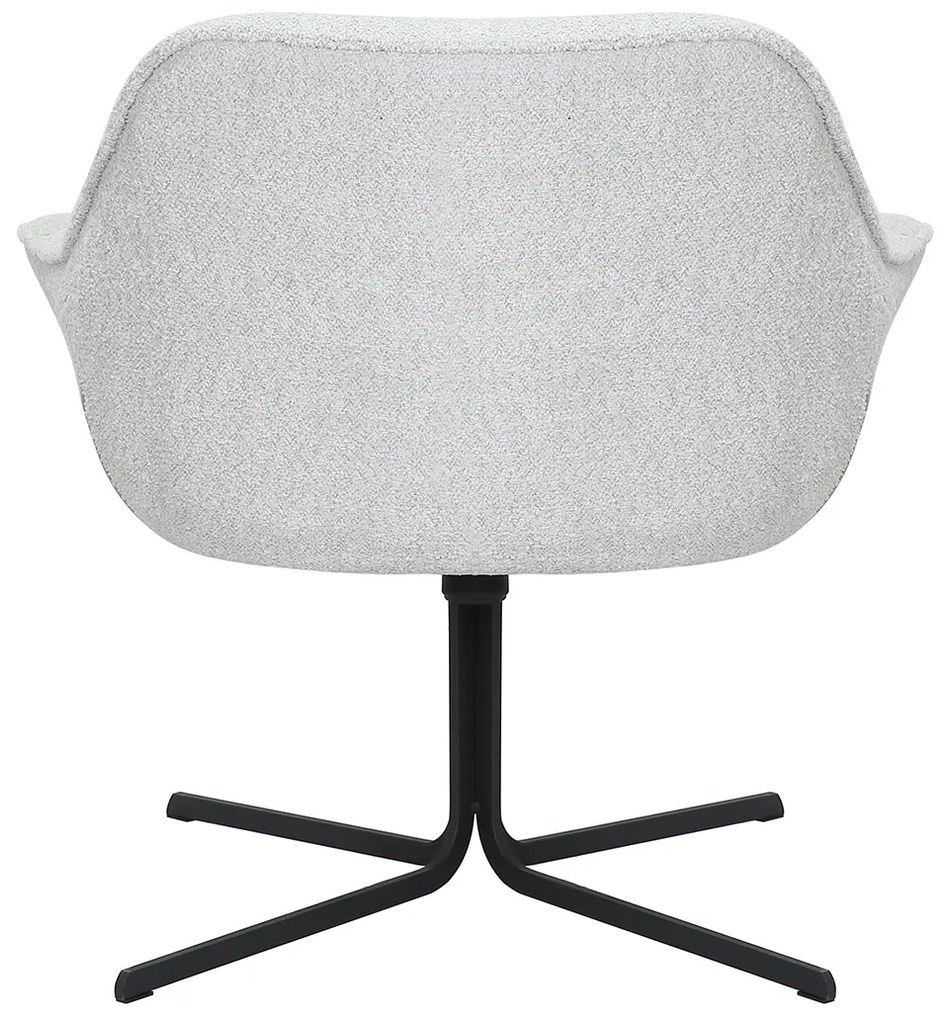 Starfurn Mila Draaibare Fauteuil Chenille Off White