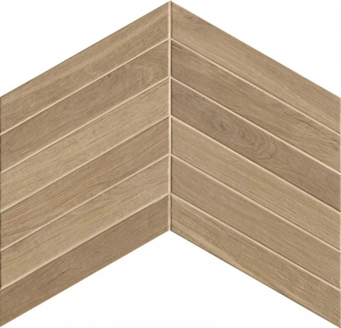 Jabo Fapnest keramisch parket naturel chevron 7.5x45