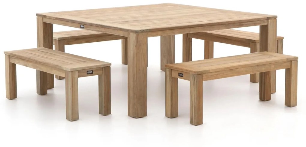 ROUGH-X 170x170cm picknickset 5-delig