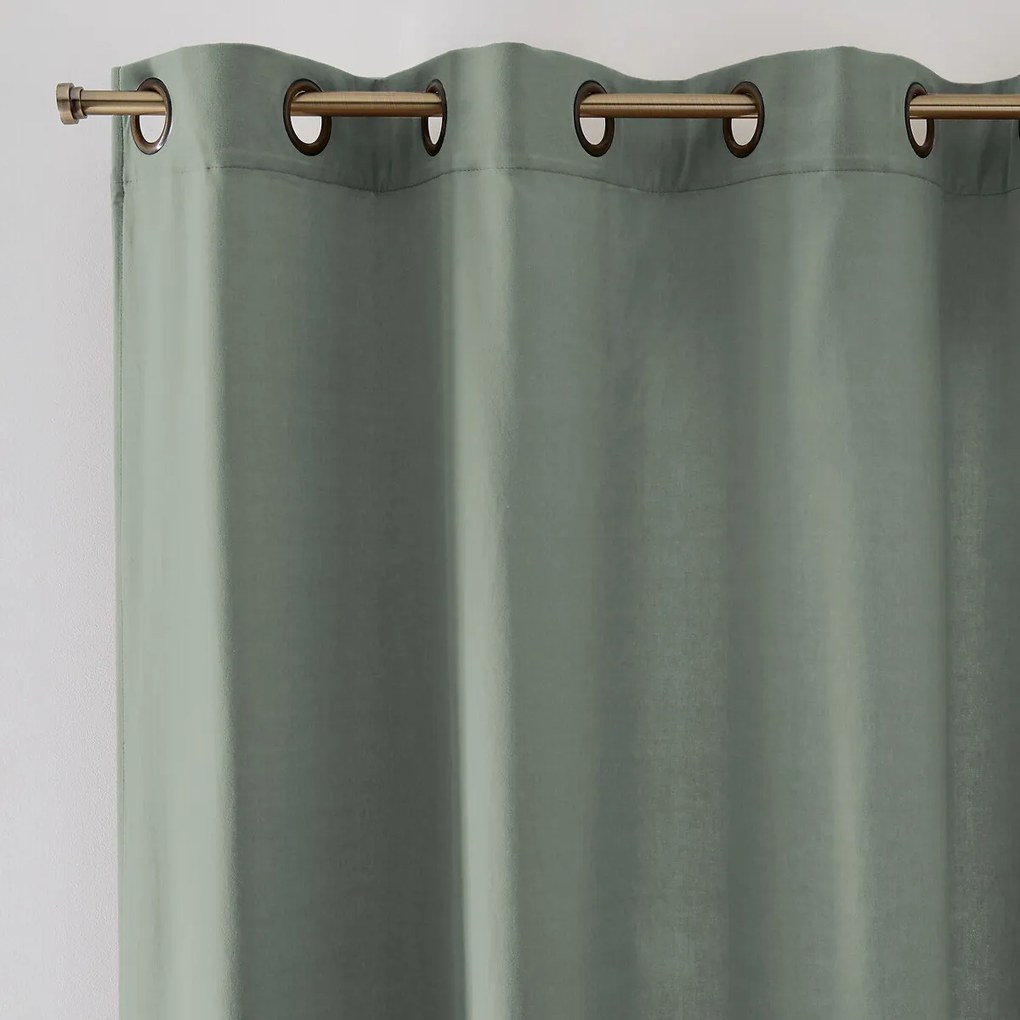 Gordijn in fluweel met oogjes Velvet