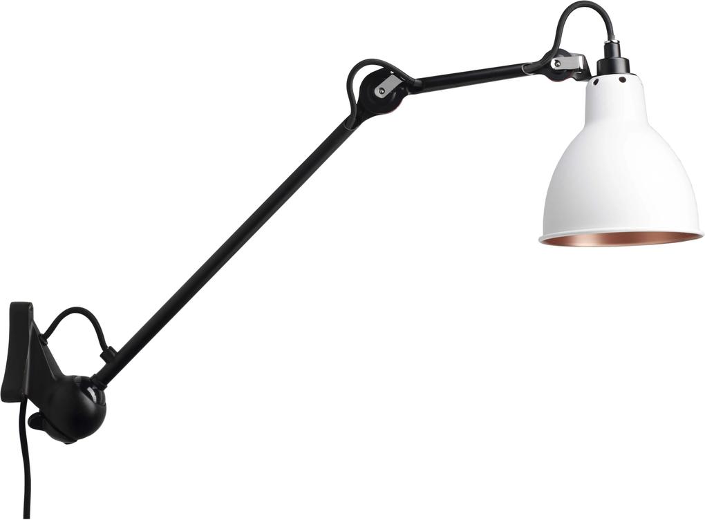 DCW éditions Lampe Gras N222 wandlamp wit koper