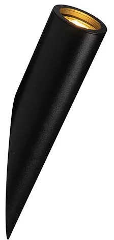 Moderne wandlamp zwart GU10 50mm - Slam