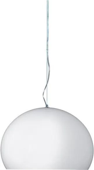 Kartell Small FL/Y hanglamp ondoorzichtig wit