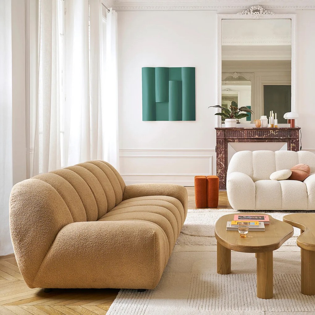 Draaifauteuil, dikke badstof, Nuria