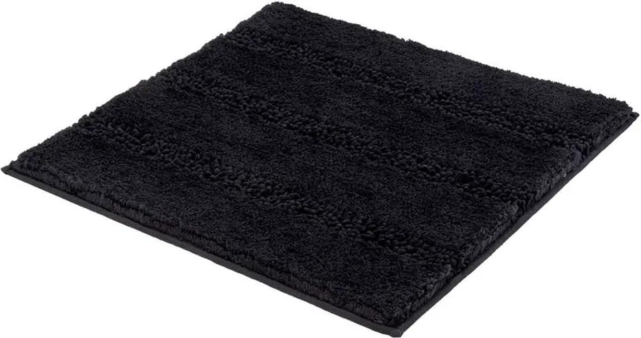 Kleine Wolke badmat Monrovia - zwart - 60x60 cm - Leen Bakker