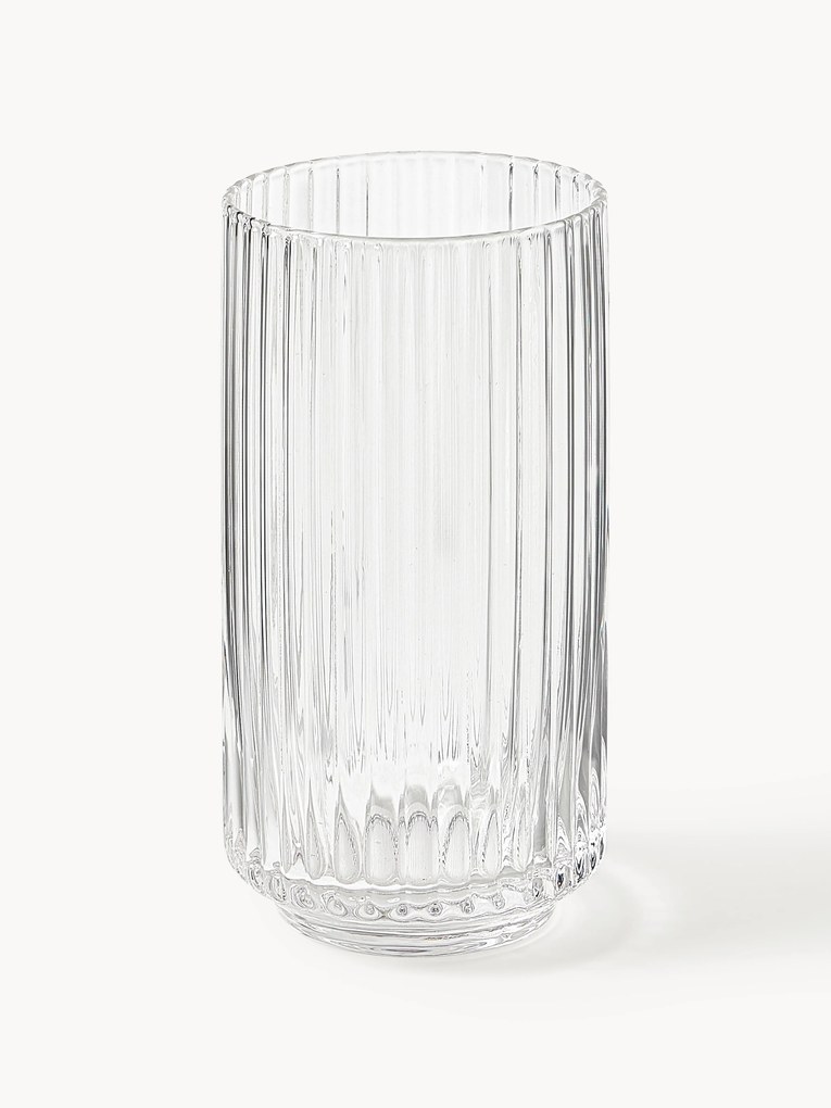 Mondgeblazen highballglazen Aleo, 4-delig