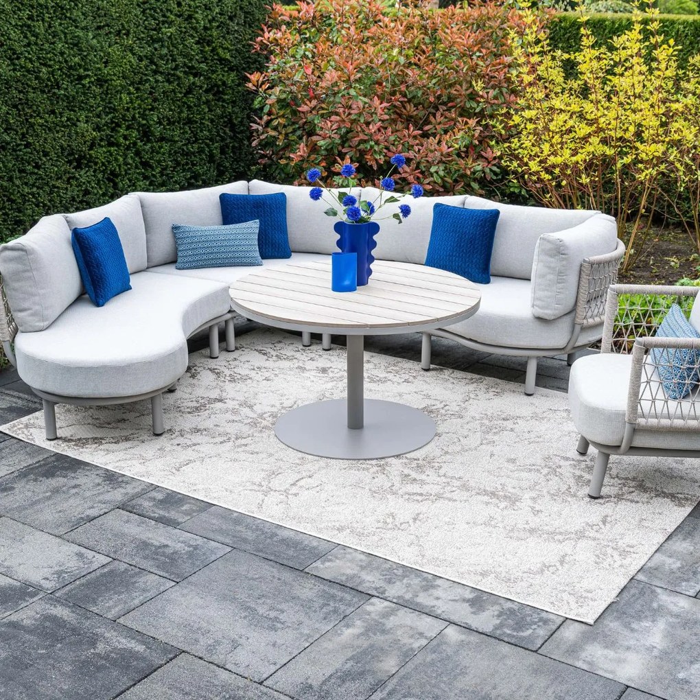 Garden Impressions Algarve lounge dining set 3-delig - taupe