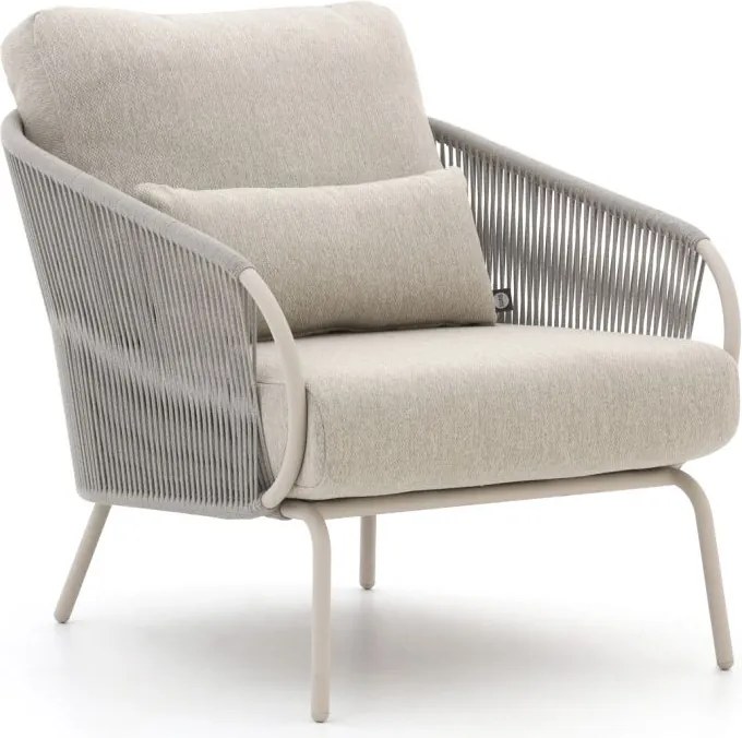 Lounge tuinstoel | SUNS Dolce | Rope (touw) | Taupe | Kees Smit Tuinmeubelen