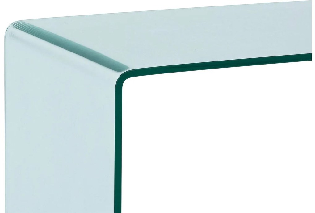 Goossens Basic Salontafel Imagine rechthoekig, glas transparant, modern design, 50 x 33 x 45 cm