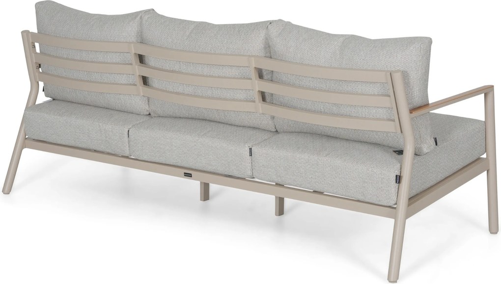 Stoel en Bank Loungeset 5 personen Aluminium Taupe  Lifestyle Garden Furniture Verano