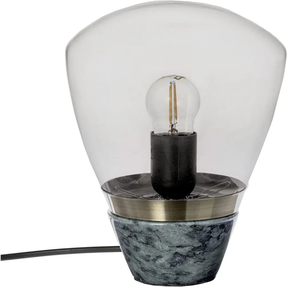 Riverdale | Tafellamp Marble diameter 18 cm x hoogte 23 cm grijs tafellampen tafellampen verlichting | NADUVI outlet