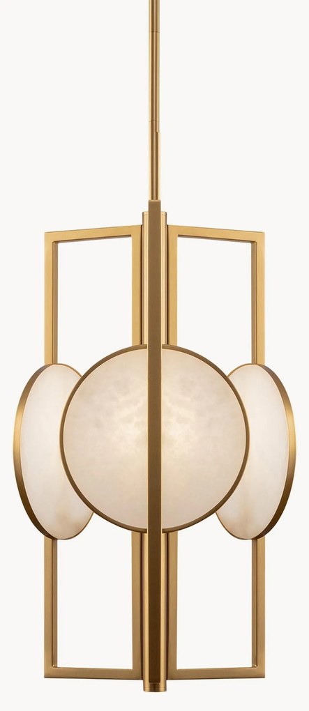 Hanglamp Marmo van marmer en metaal