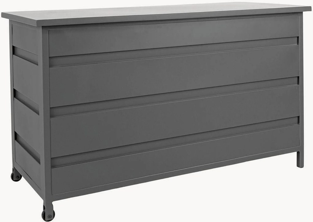 Verrijdbare tuinopslag Cassis met wielen