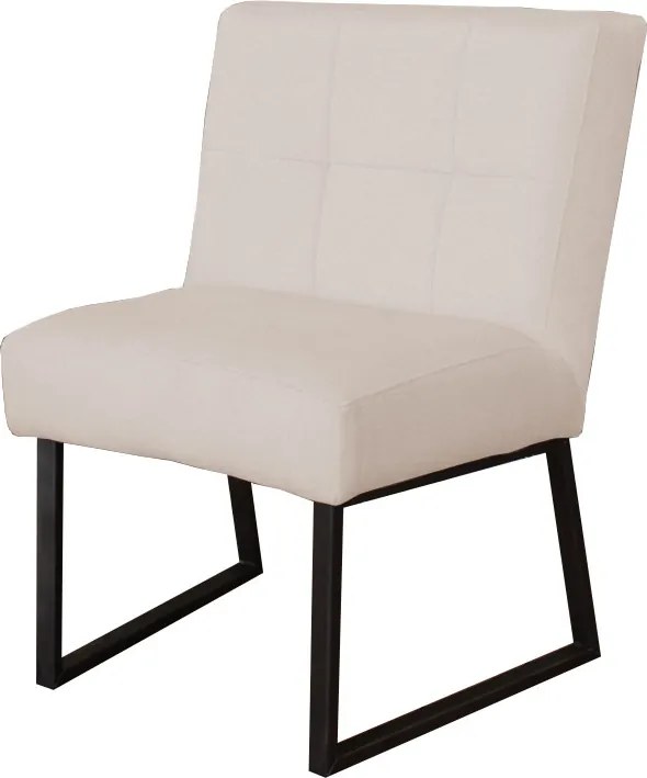 Eetkamerstoel - Amsterdam - geschikt voor ronde tafel - stof Element zand 17