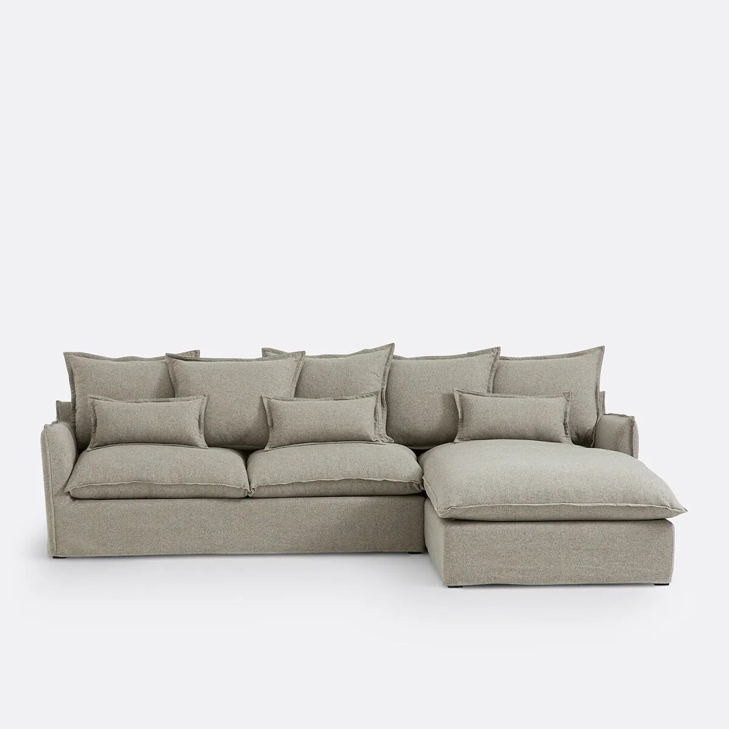 Hoes in polyester voor hoekbank rechts, Odna