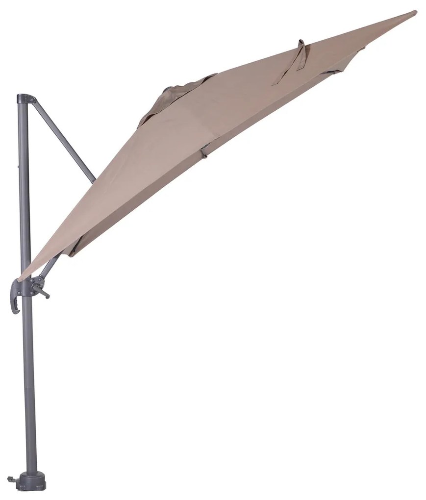 Garden Impressions Hawaii zweefparasol S 250 x 250 cm taupe