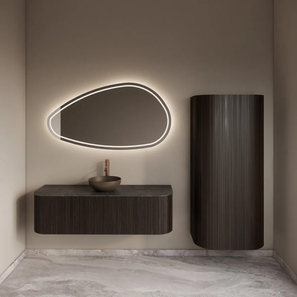 Gliss Design Alluro kolomkast 160cm ebony