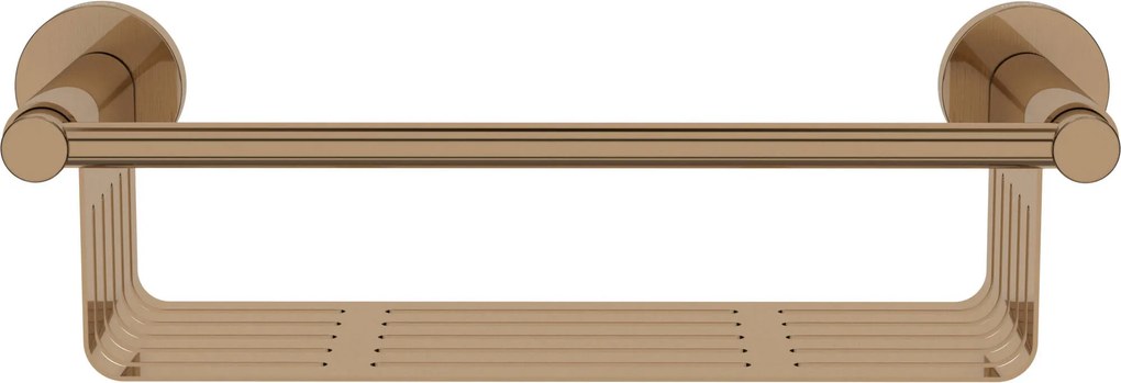 Haceka Kosmos doucherek 34,7x13,4x9,7cm geborsteld koper
