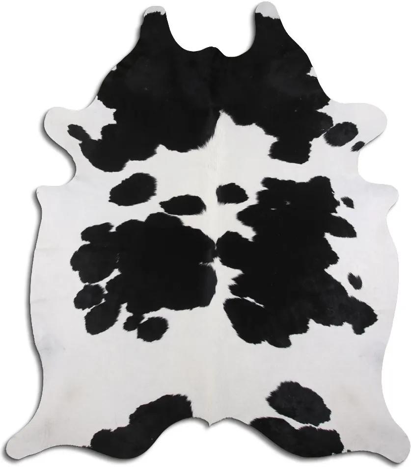 Dutch by Design | Koeienhuid Carmine lengte 200 cm x breedte 200 cm zwart, wit koeienhuiden koeienhuid vachten vloerkleden | NADUVI outlet