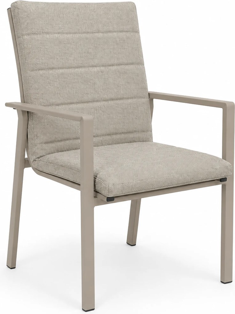 Tuinstoel Aluminium Zand/Beige Lifestyle Garden Furniture Timo  loft/sandy