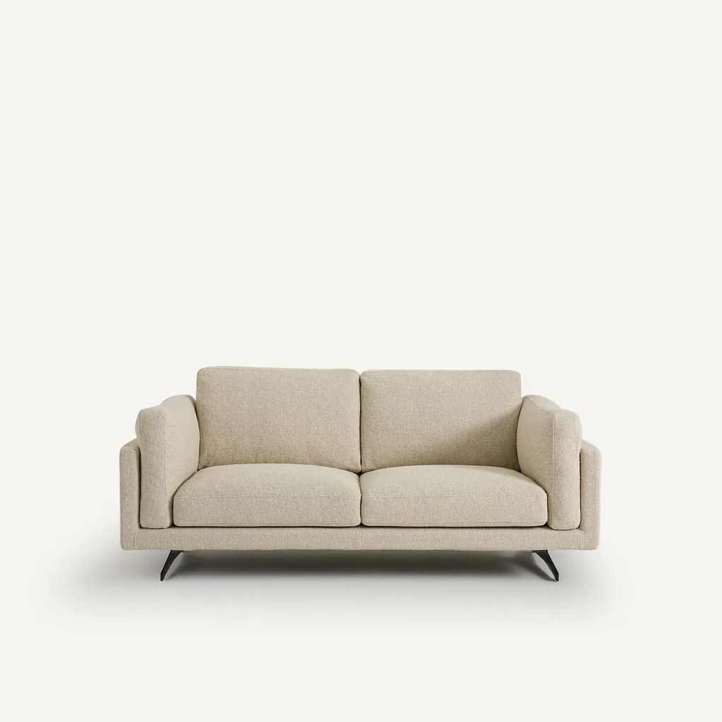 2-zits bank in bouclé, César