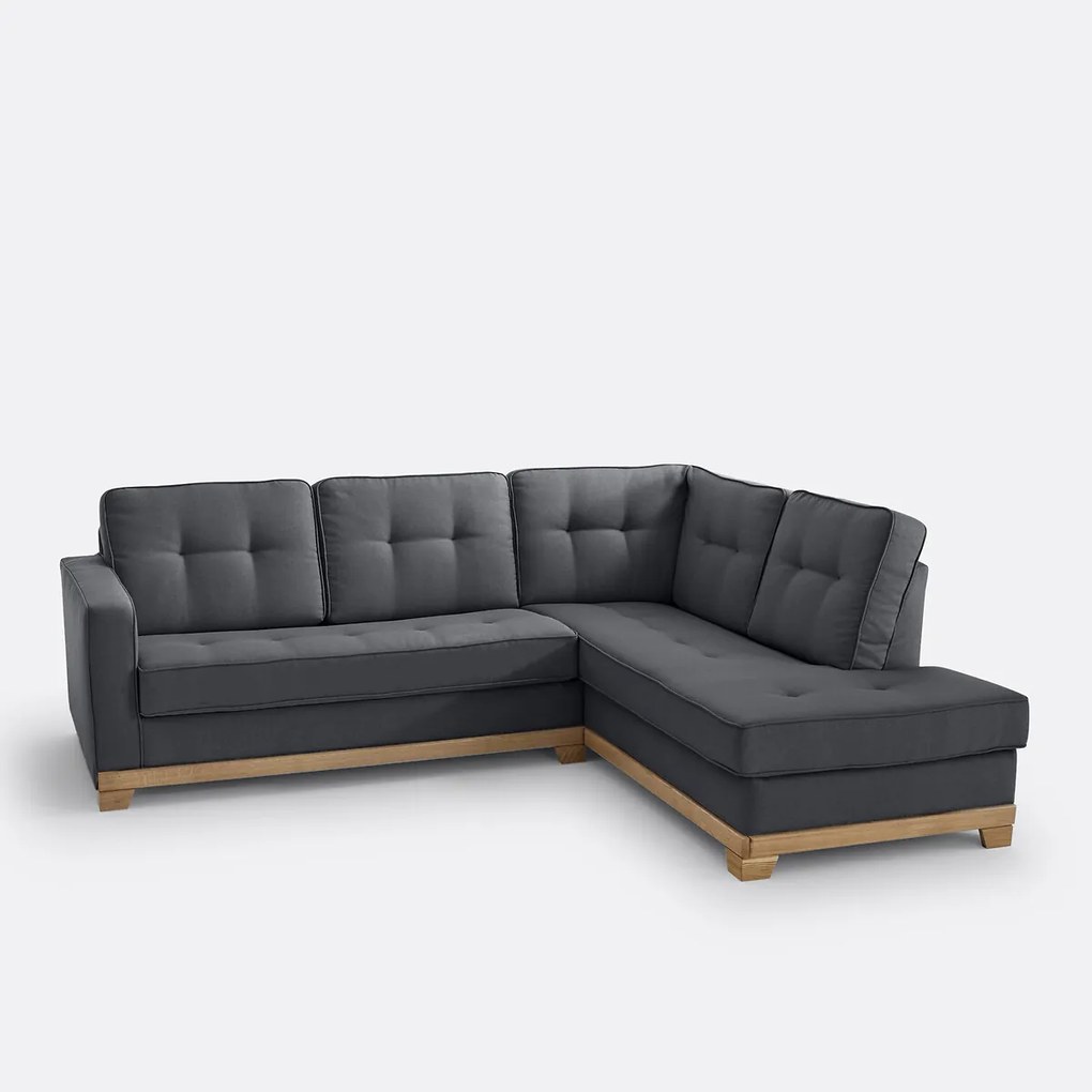 Hoekslaapbank, polyester, Ajis