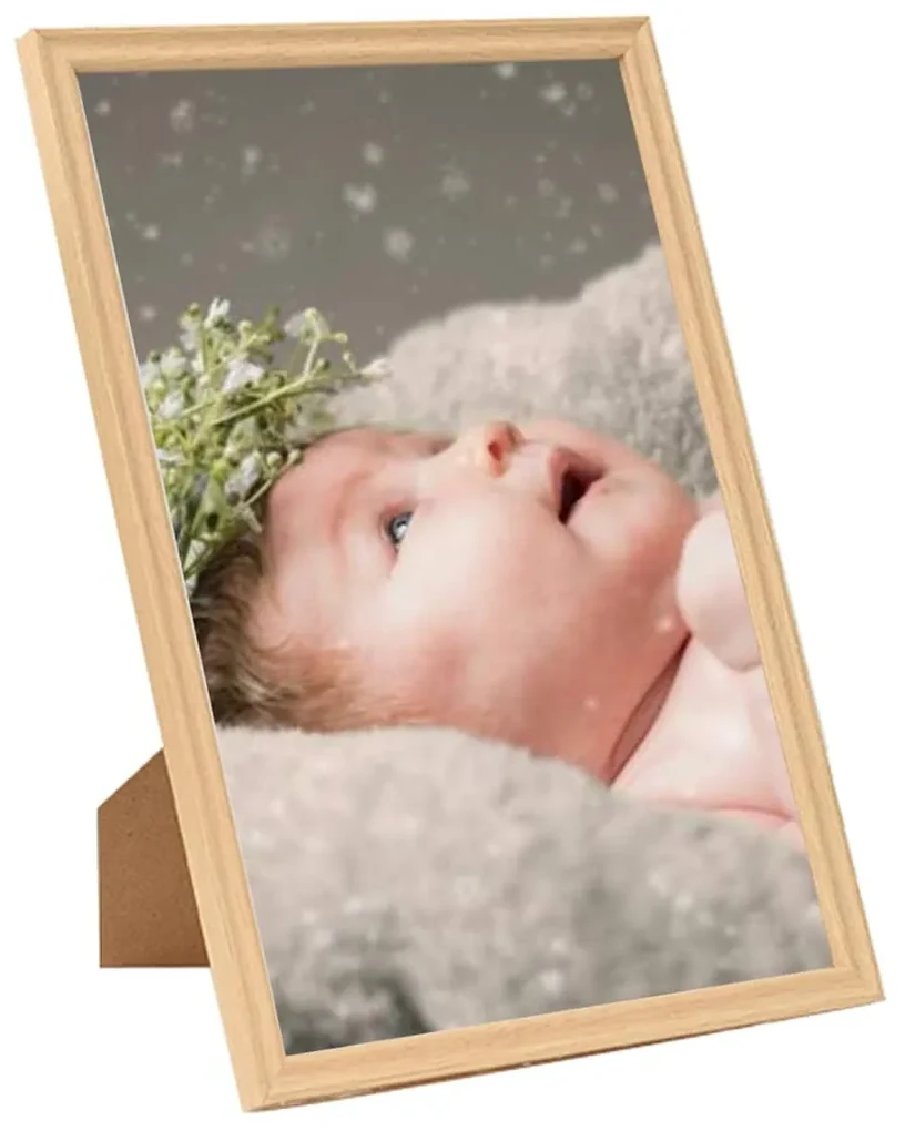 vidaXL Fotolijsten 3 st voor tafel 10x15 cm lichteikenkleurig