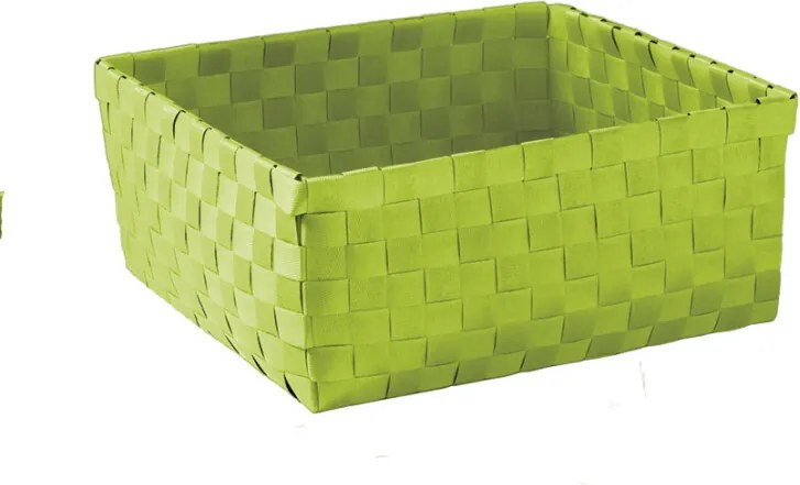 Brava opbergbox L 23x23x10,5 cm, mei-groen