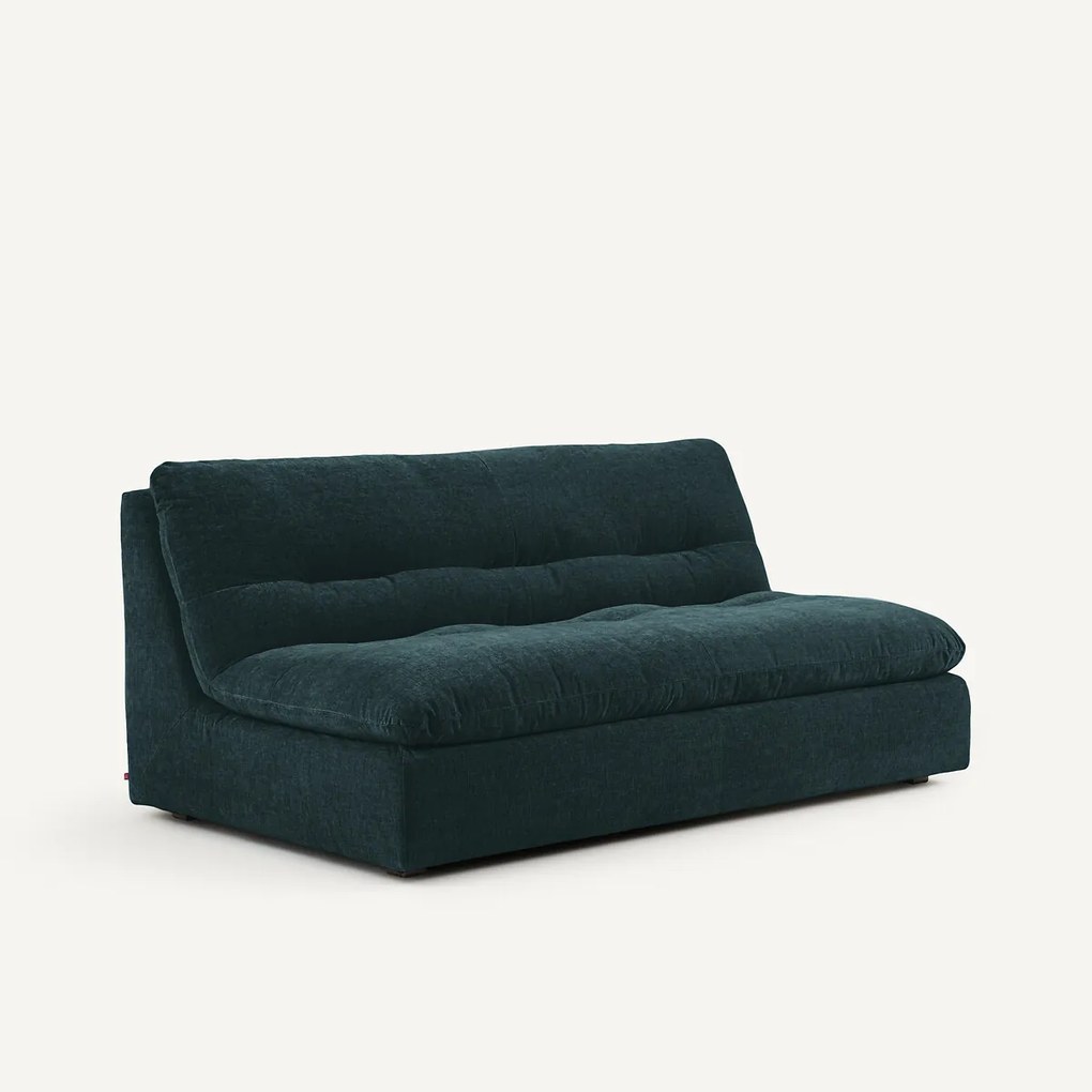 Modulaire 3-zits bank in chenille fluweel, Giuliano