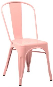 Stapelbare Lix Eetkamerstoelen Set Van 4 Roze – Kwarts - Sklum