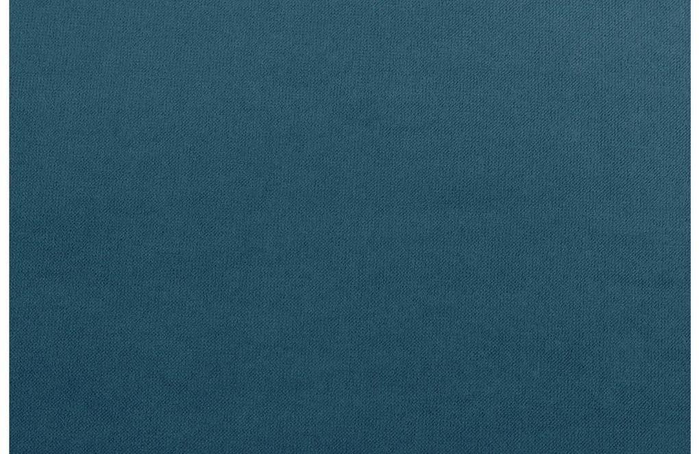 Goossens Bank Suite blauw, stof, 2-zits, elegant chic met ligelement links
