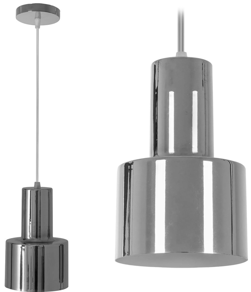 Hanglamp APP285-1 Zilver