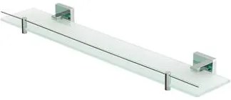 Eastbrook Rimini messing glazen planchet met rand chroom