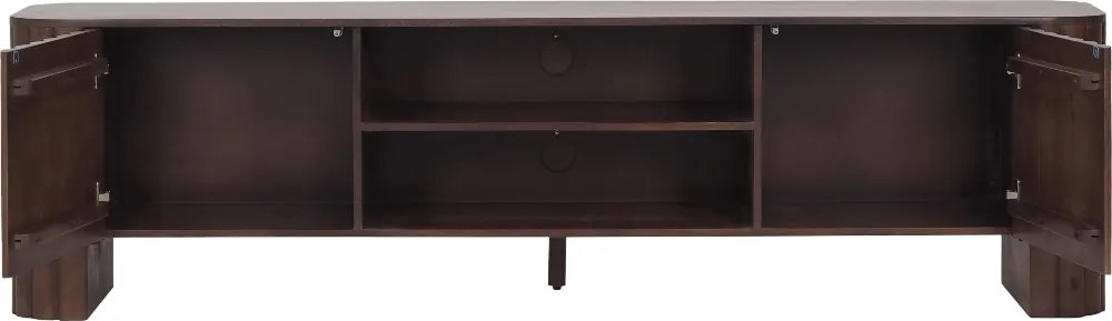 TV Meubel Met Ribbels 200cm - 200x42x55cm.