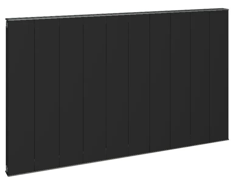 Eastbrook Vesima horizontale aluminium verwarming 60x120,3cm Mat zwart 1584 watt