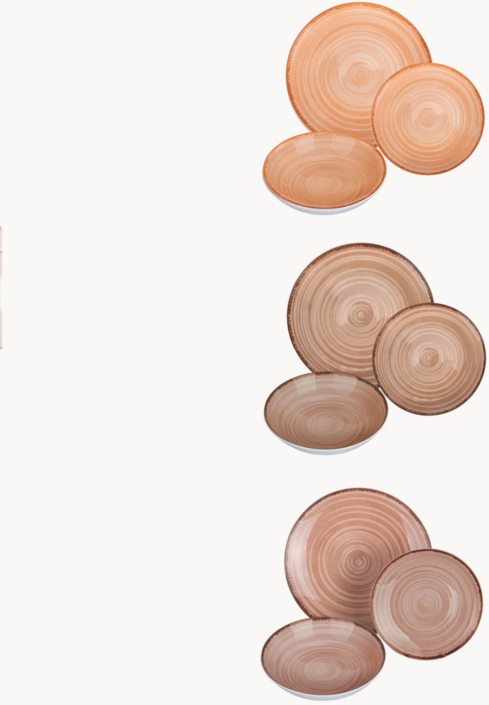 Serviesset Baita, 6 personen, 18-delig