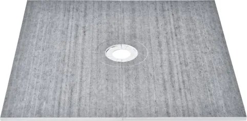 VEVOR Douchecabineset, 1828 x 1828 x 32 mm Grote douchebakset met centrale afvoer, Lichtgewicht EPS-douche-installatiesets met 2 waterdichte doeken, Douchebak-kantelstangen geschikt voor badkamer