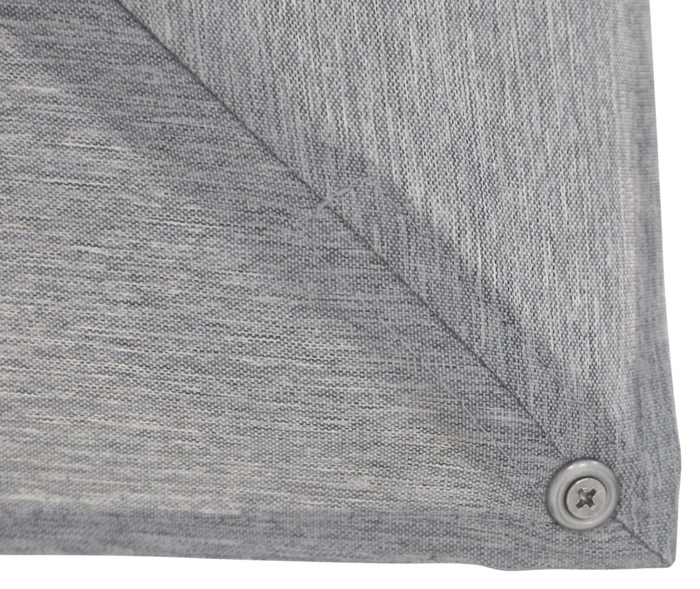 Zweefparasol 3.5x3.5m S1 (excl. voet) Grijs-antraciet Camello Mateo