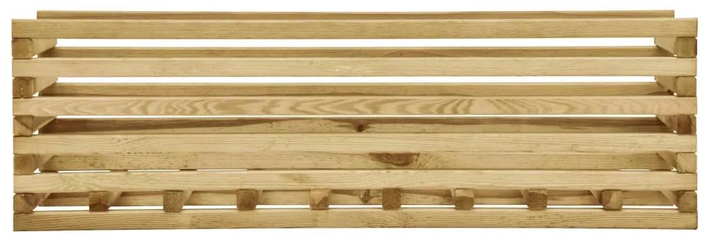 vidaXL Plantenbak verhoogd 120x40x38,5 cm geïmpregneerd grenenhout