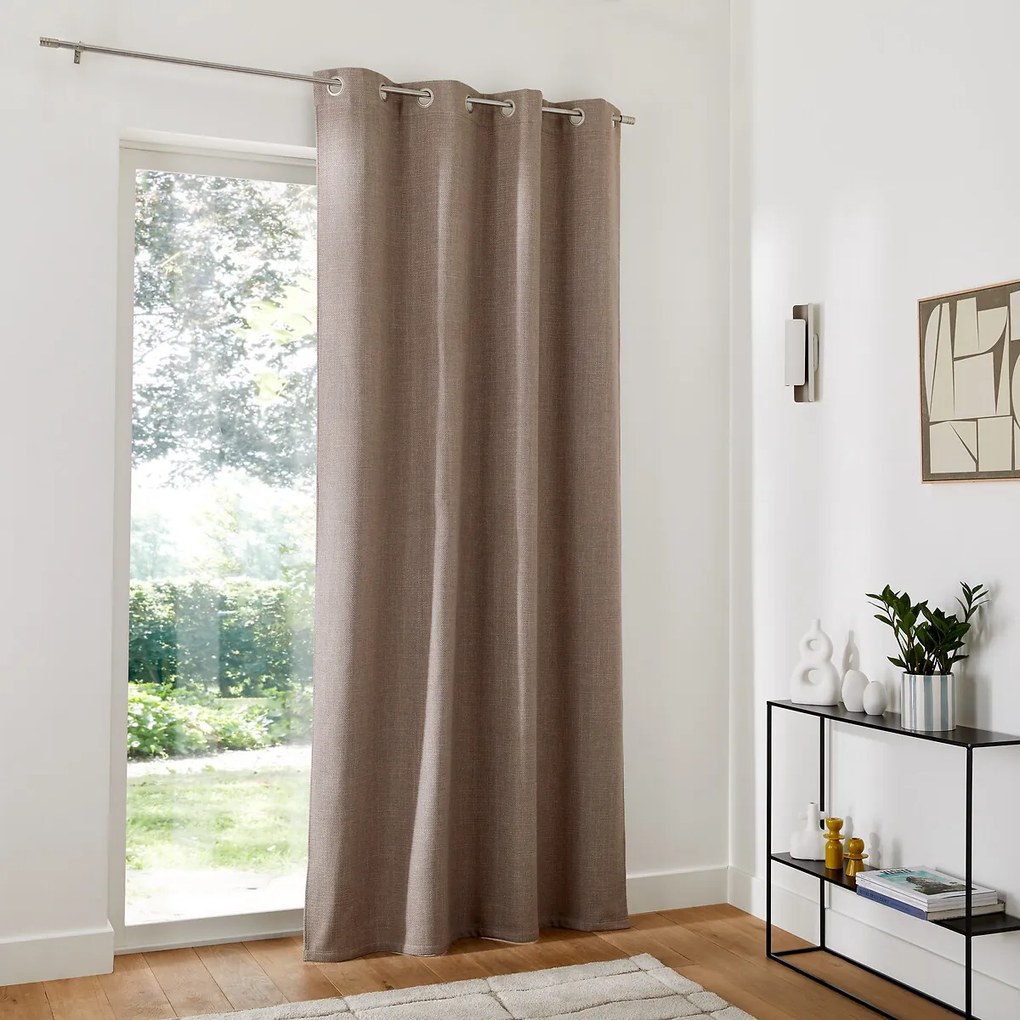 Thermisch fleece gordijn Montego