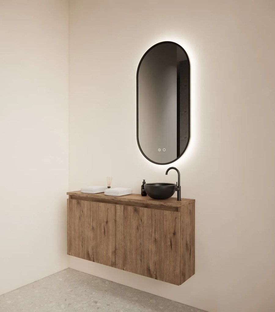 Gliss Design Echo toiletmeubel 100cm castle eiken