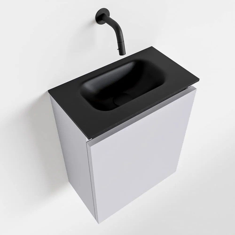 Mondiaz Ture 40cm toiletmeubel cale met wastafel urban midden geen kraangat