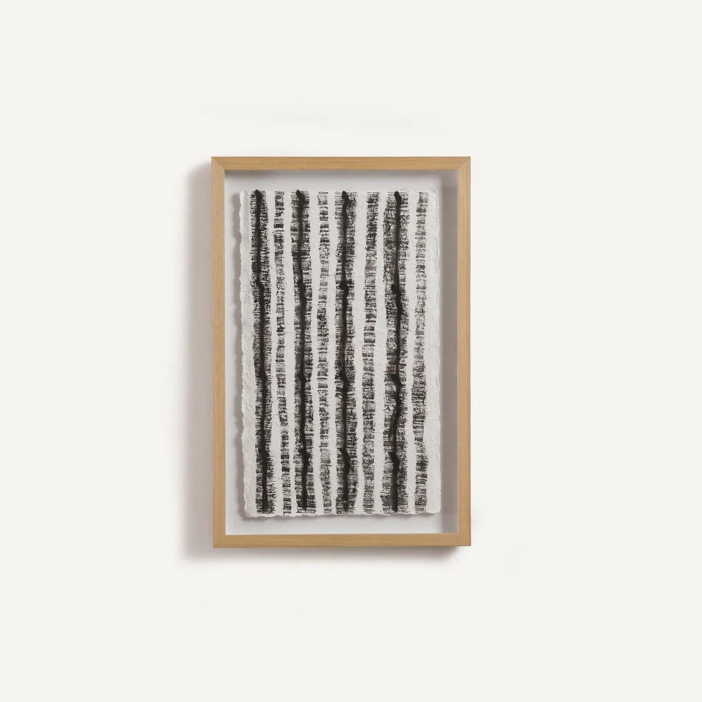 Handgeschilderd schilderij op rijstpapier, ONDE