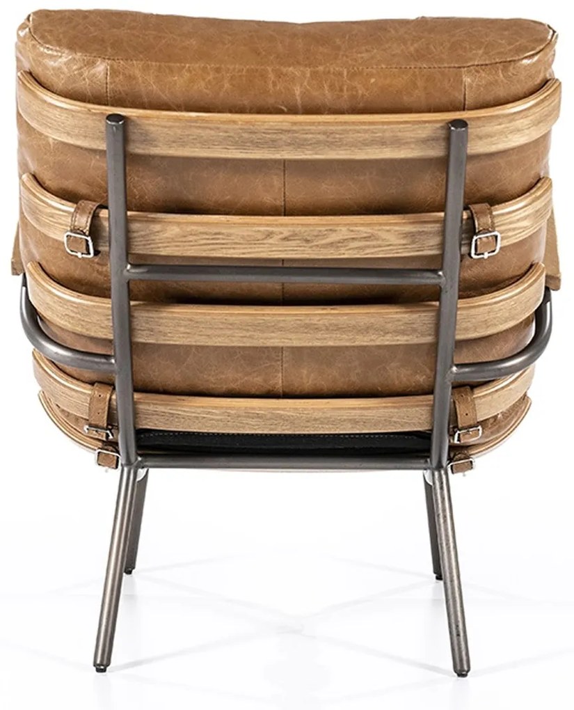 Eleonora Bastiaan Leren Fauteuil Cognac