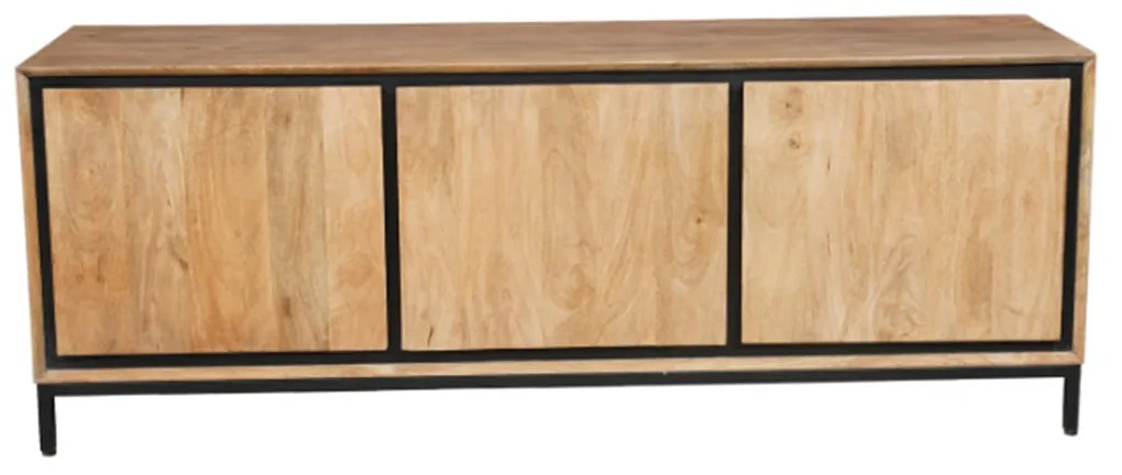 Starfurn RichWood Industrieel Tv-meubel Mangohout 150 Cm - 150x45x55cm.