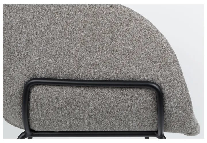 Zuiver Feston Design Barkruk Grijze Stof