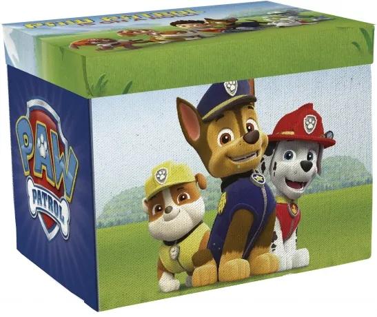 Paw Patrol opbergbox/speelmat 30 x 30 x 30 cm
