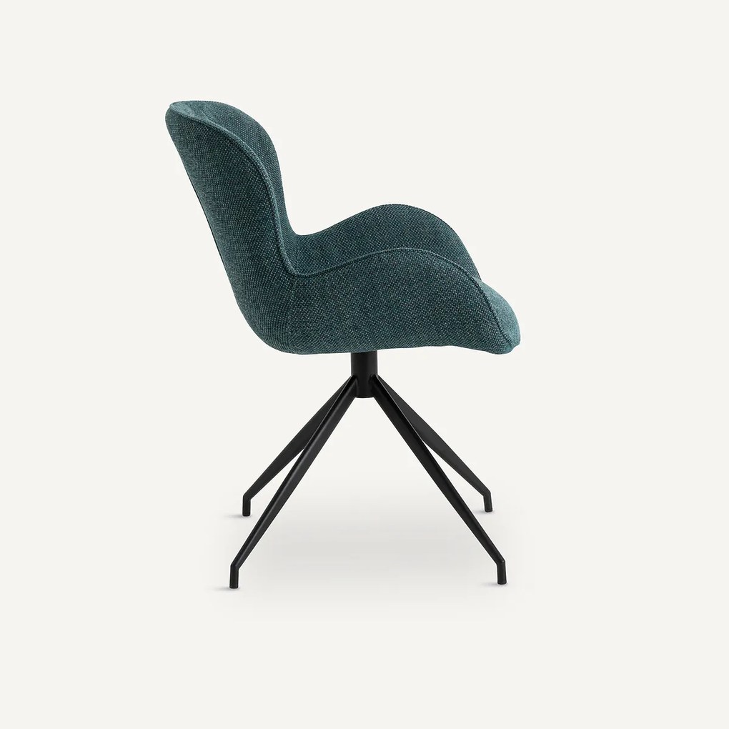 Draaiende tafelfauteuil Asyar